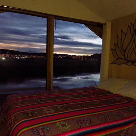Puno Habitación Vista al Lago Exterior foto