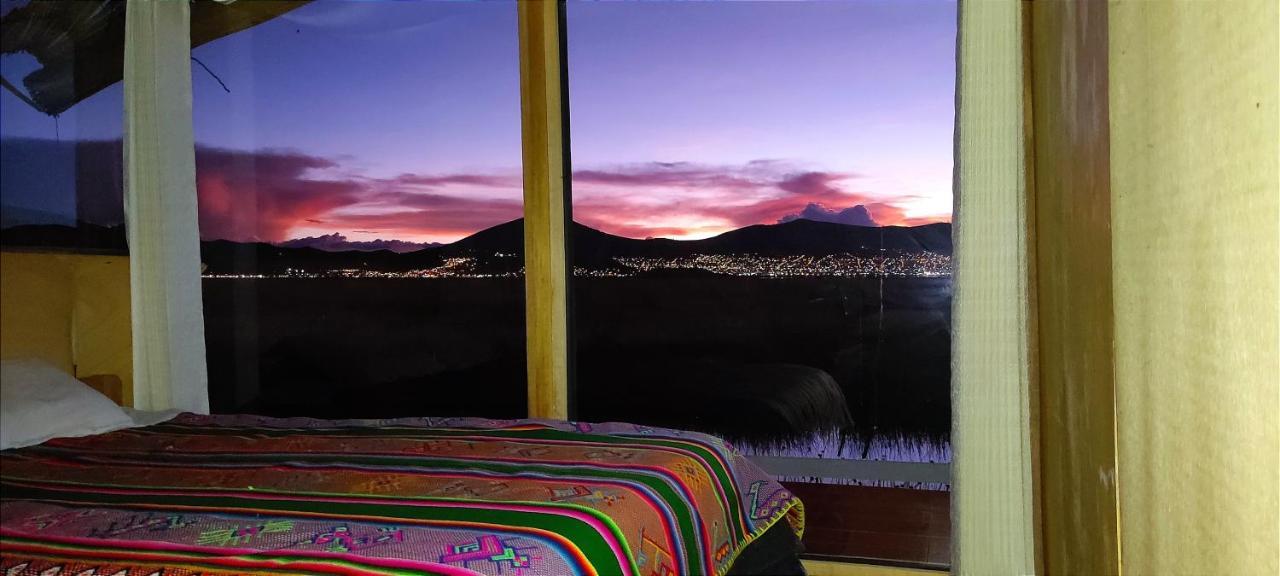Puno Habitación Vista al Lago Exterior foto